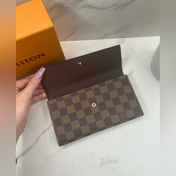 ❌SOLD❌🔥Louis Vuitton•Damier Ebene Port Tresor International Long Wallet - Picture 3 of 8